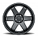 Black Rhino Wheel Roku - 18 x 9.5 Gun Black - 1895RKU125150M10