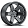 Black Rhino Wheel Roku - 18 x 9.5 Gun Black - 1895RKU125150M10