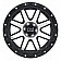 Black Rhino Wheel Coyote - 18 x 9 Black With Natural Face And Stainless Bolt - 1890CYT068165B22