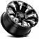 Black Rhino Wheel Pinatubo - 18 x 9.5 Black With Natural Accents - 1895PNT065150B10