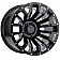 Black Rhino Wheel Pinatubo - 18 x 9.5 Black With Natural Accents - 1895PNT065150B10