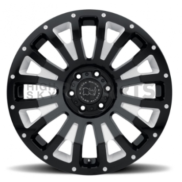 Black Rhino Wheel Pinatubo - 18 x 9.5 Black With Natural Accents - 1895PNT066135B87-2