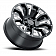 Black Rhino Wheel Pinatubo - 18 x 9.5 Black With Natural Accents - 1895PNT066135B87
