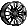 Black Rhino Wheel Pinatubo - 18 x 9.5 Black With Natural Accents - 1895PNT066135B87
