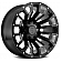Black Rhino Wheel Pinatubo - 18 x 9.5 Black With Natural Accents - 1895PNT068165B22