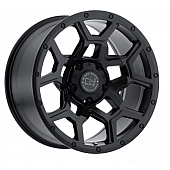 Black Rhino Wheel Overland - 18 x 9.5 Black - 1895VRL065150M10