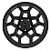 Black Rhino Wheel Overland - 18 x 9.5 Black - 1895VRL065150M10
