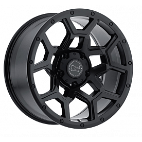 Black Rhino Wheel Overland - 18 x 9.5 Black - 1895VRL065150M10