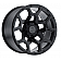 Black Rhino Wheel Overland - 18 x 9.5 Black - 1895VRL065150M10
