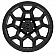 Black Rhino Wheel Overland - 18 x 9.5 Black - 1895VRL066135M87