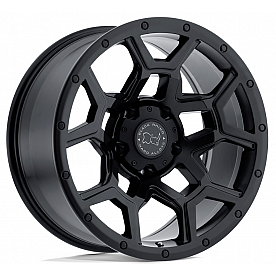 Black Rhino Wheel Overland - 18 x 9.5 Black - 1895VRL066135M87
