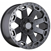 Black Rhino Wheel Warlord - 20 x 9 Gun Metal - 2090WAR-26140G12