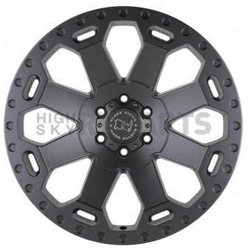 Black Rhino Wheel Warlord - 20 x 9 Gun Metal - 2090WAR-26140G12-2