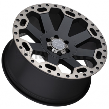 Black Rhino Wheel Warlord - 20 x 9 Black With Natural Dark Tint Lip - 2090WAR-26140M12-1