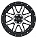 Black Rhino Wheel Coyote - 18 x 9 Black With Natural Face And Stainless Bolt - 1890CYT126135B87