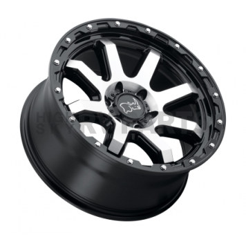 Black Rhino Wheel Coyote - 18 x 9 Black With Natural Face And Stainless Bolt - 1890CYT126135B87-2
