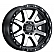 Black Rhino Wheel Coyote - 18 x 9 Black With Natural Face And Stainless Bolt - 1890CYT126135B87