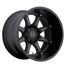 Black Rhino Wheel Glamis - 18 x 9 Black - 1890GLA126135M87