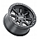 Black Rhino Wheel Hachi - 18 x 9 Black - 1890HCH125150M10