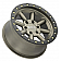 Black Rhino Wheel Hachi - 18 x 9 Bronze With Black Lip - 1890HCH125150Z10