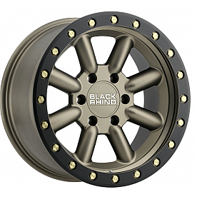 Black Rhino Wheel Hachi - 18 x 9 Bronze With Black Lip - 1890HCH125150Z10