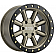Black Rhino Wheel Hachi - 18 x 9 Bronze With Black Lip - 1890HCH125150Z10