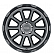 Black Rhino Wheel Chase - 18 x 9.5 Gun Metal - 1895CHS-85127G71