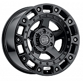 Black Rhino Wheel Cinco - 18 x 9.5 Black With Stainless Bolts - 1895CNC-85127B71