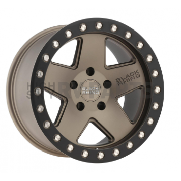 Black Rhino Wheel Crawler - 18 x 9.5 Bronze With Black Lip Ring - 1895CRL-85127Z71