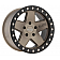 Black Rhino Wheel Crawler - 18 x 9.5 Bronze With Black Lip Ring - 1895CRL-85127Z71