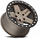 Black Rhino Wheel Crawler - 18 x 9.5 Bronze With Black Lip Ring - 1895CRL-85127Z71