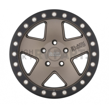 Black Rhino Wheel Crawler - 18 x 9.5 Bronze With Black Lip Ring - 1895CRL-85127Z71-1