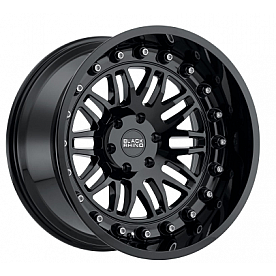 Black Rhino Wheel Fury - 18 x 9.5 Black - 1895FRY-85127B71