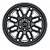 Black Rhino Wheel Hollister - 18 x 9.5 Black With Natural Accents - 1895HSR-88165B22