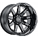 Black Rhino Wheel Oceano - 18 x 9.5 Gun Black With Stainless Bolts - 1895OCN-85127B71