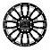 Black Rhino Wheel Pinatubo - 18 x 9.5 Black With Natural Accents - 1895PNT-88165B22