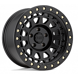 Black Rhino Wheel Primm - 18 x 9.5 Black With Brass Bolts - 1895PRM-85127M71