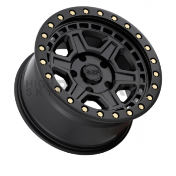 Black Rhino Wheel Reno - 18 x 9.5 Black With Brass Bolts - 1895REN-85127M71-1