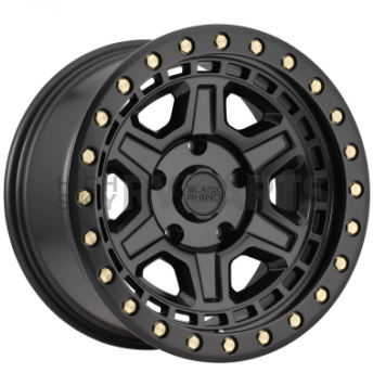 Black Rhino Wheel Reno - 18 x 9.5 Black With Brass Bolts - 1895REN-85127M71