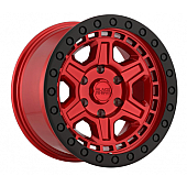Black Rhino Wheel Reno - 18 x 9.5 Candy Red With Black Lip And Bolts - 1895REN-85127R71