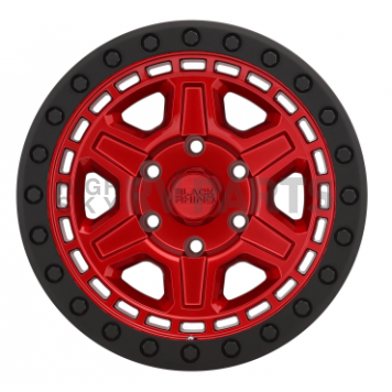 Black Rhino Wheel Reno - 18 x 9.5 Candy Red With Black Lip And Bolts - 1895REN-85127R71-2