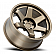 Black Rhino Wheel Roku - 18 x 9.5 Bronze - 1895RKU-85127Z71