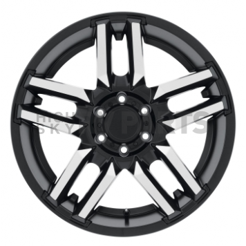 Black Rhino Wheel Mesa - 20 x 9 Black With Natural Face - 2090MSA126140F12-2