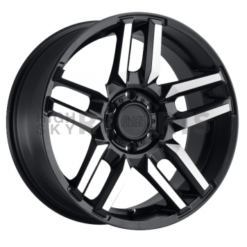 Black Rhino Wheel Mesa - 20 x 9 Black With Natural Face - 2090MSA126140F12