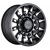 Black Rhino Wheel Mission - 20 x 9 Black With Natural Tinted Accents - 2090MSN126140M12