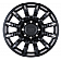 Black Rhino Wheel Mission - 20 x 9 Black With Natural Tinted Accents - 2090MSN126140M12