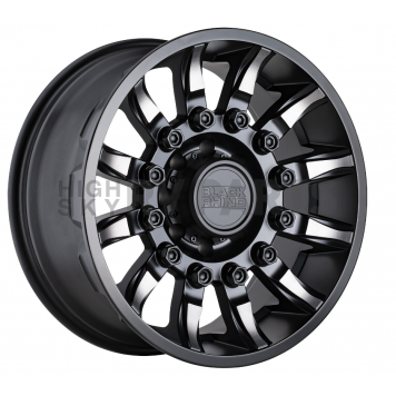Black Rhino Wheel Mission - 20 x 9 Black With Natural Tinted Accents - 2090MSN126140M12