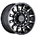 Black Rhino Wheel Mission - 20 x 9 Black With Natural Tinted Accents - 2090MSN126140M12