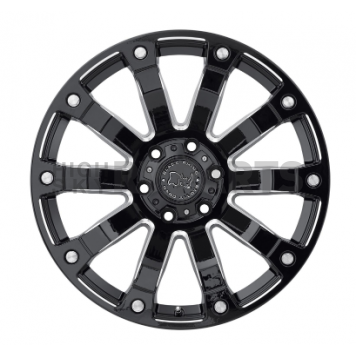 Black Rhino Wheel Selkirk - 20 x 9 Black With Natural Accents - 2090SLK125150B10-1