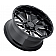 Black Rhino Wheel Sierra - 20 x 9 Black With Natural Accents - 2090SRA125150B10